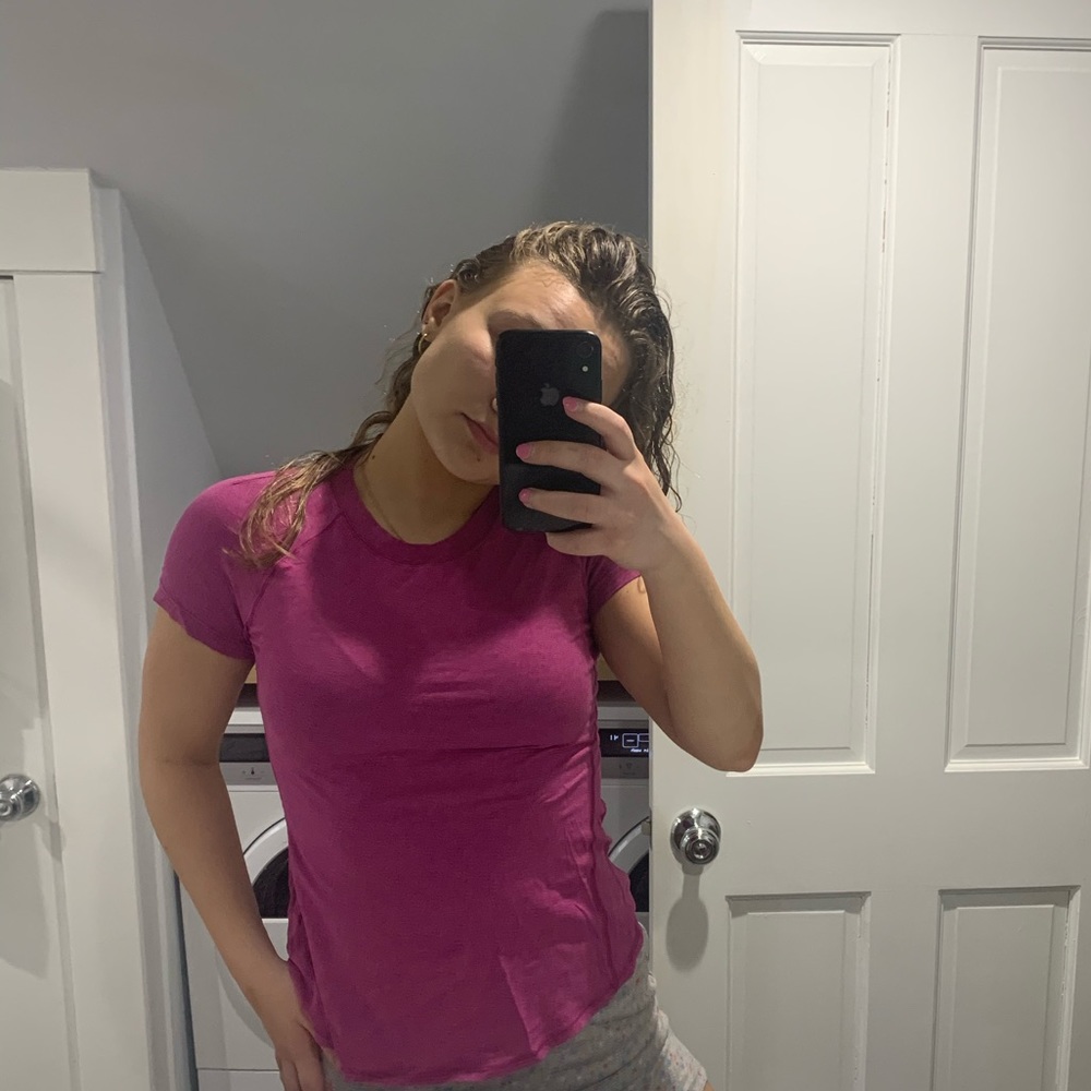 Women’s LULULEMON Pink Athletic Tee